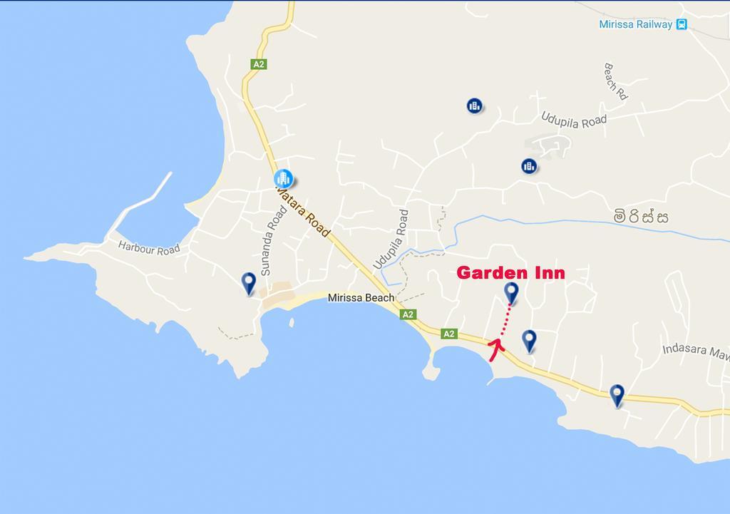 Garden Inn Mirissa Zewnętrze zdjęcie